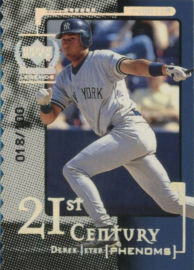 1999 Upper Deck Century Legends Derek Jeter #116 Baseball Card