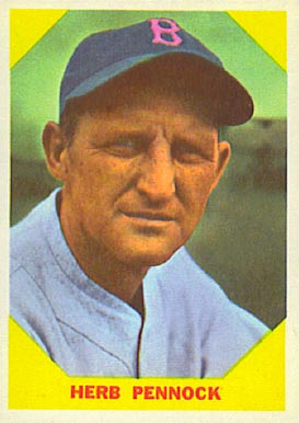 1960 Fleer Baseball Greats Herb Pennock #35 Baseball Card