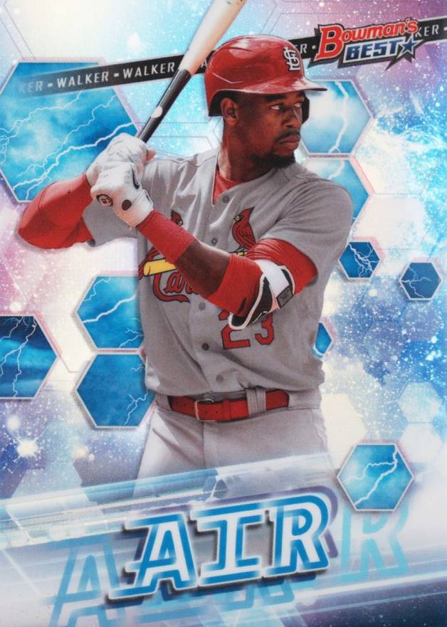 2022 Bowman's Best Elements of Excellence Jordan Walker #EE17 Baseball Card