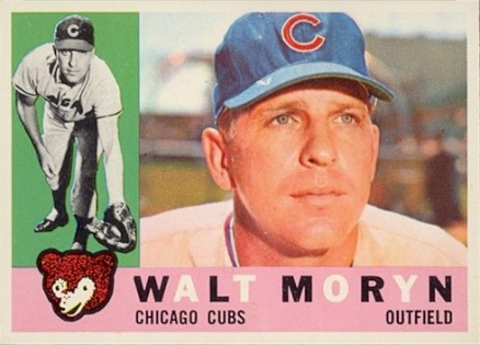 1960 Topps Walt Moryn #74 Baseball Card