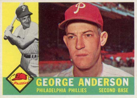 1960 Topps George Anderson #34 Baseball Card