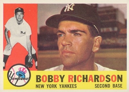 1960 Topps Bobby Richardson #405 Baseball Card