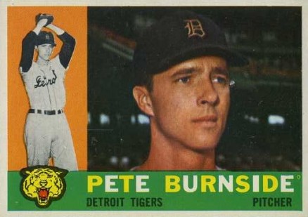 1960 Topps Pete Burnside #261 Baseball Card