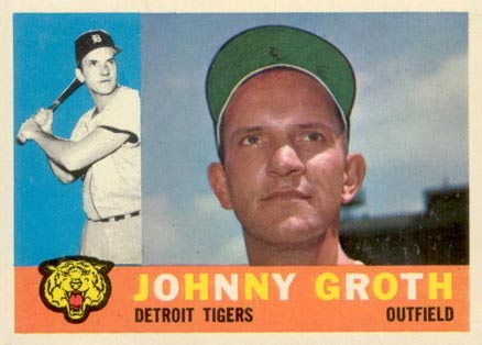 1960 Topps Johnny Groth #171 Baseball Card