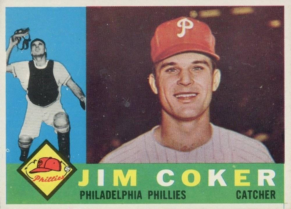 1960 Topps Jim Coker #438 Baseball Card