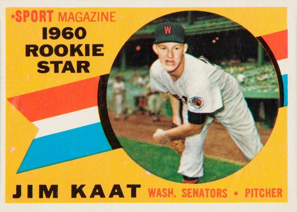 1960 Topps Jim Kaat #136 Baseball Card