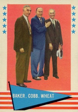 1961 Fleer Checklist #1 Baseball Card