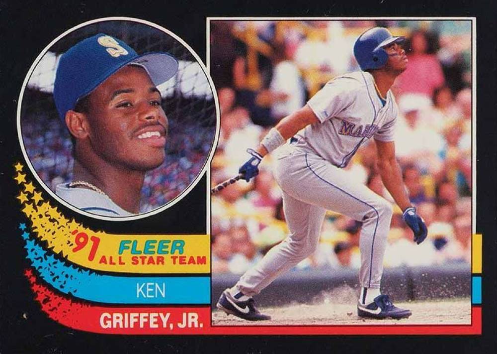 1991 Fleer All-Stars Ken Griffey Jr. #7 Baseball Card