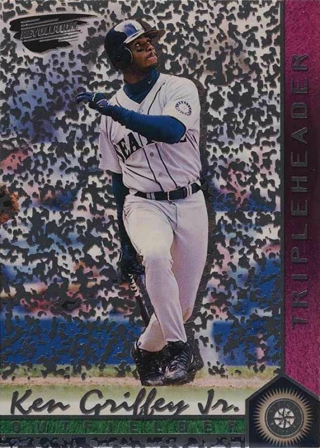 1999 Pacific Revolution Tripleheader Ken Griffey Jr. #9 Baseball Card