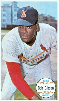 1964 Topps Giants Bob Gibson #41 Baseball Card