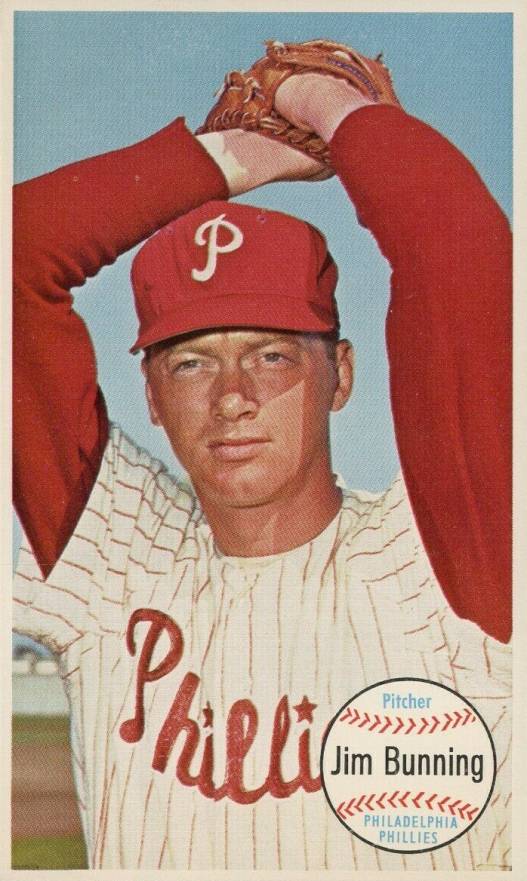 1964 Topps Giants Jim Bunning #10 Baseball Card