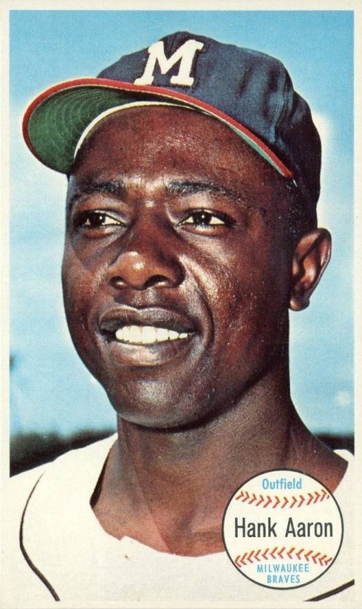 1964 Topps Giants Hank Aaron #49 Baseball Card