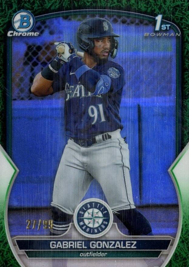 2023 Bowman Chrome Prospects Gabriel Gonzalez #BCP133 Baseball Card