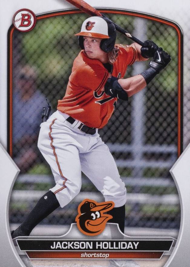 2023 Bowman Paper Prospects Jackson Holliday #BP20 Baseball Card