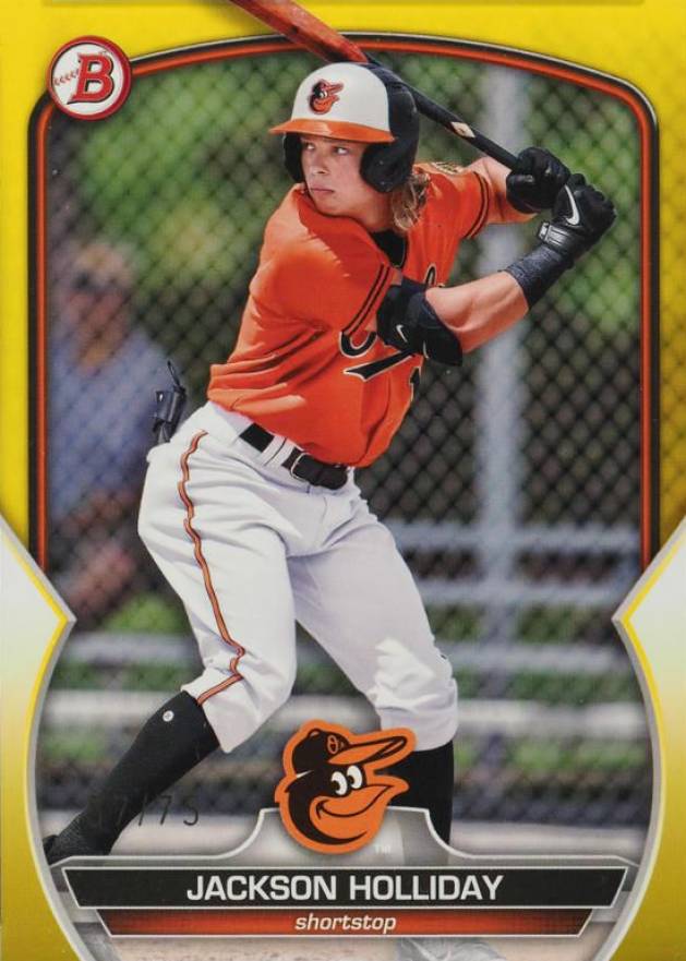 2023 Bowman Paper Prospects Jackson Holliday #BP20 Baseball Card