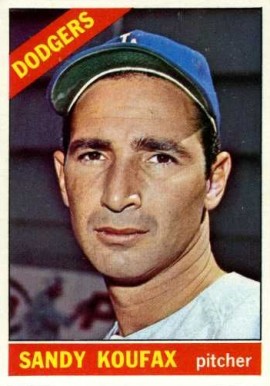 1966 O-Pee-Chee Sandy Koufax #100 Baseball Card