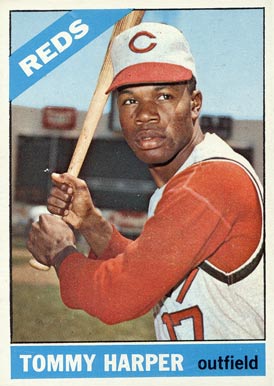 1966 Topps Tommy Harper #214 Baseball Card