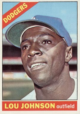 1966 Topps Lou Johnson #13 Baseball Card