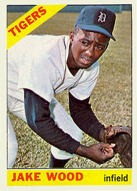 1966 Topps Jake Wood #509 Baseball Card