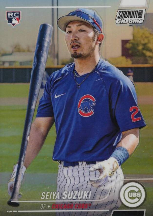 2022 Topps Stadium Club Chrome Seiya Suzuki #27 Baseball Card