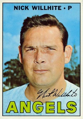 1967 Topps Nick Willhite #249 Baseball Card