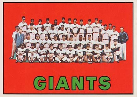 1967 Topps San Francisco Giants #516 Baseball Card