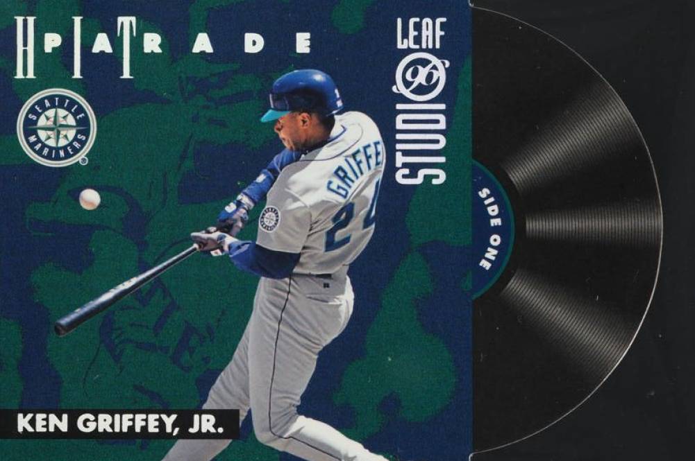 1996 Studio Hit Parade Ken Griffey Jr. #2 Baseball Card