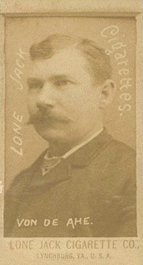 1887 Lone Jack St. Louis Browns Chris Von Der Ahe # Baseball Card