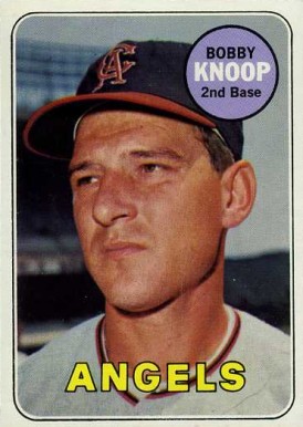 1969 Topps Bobby Knoop #445 Baseball Card