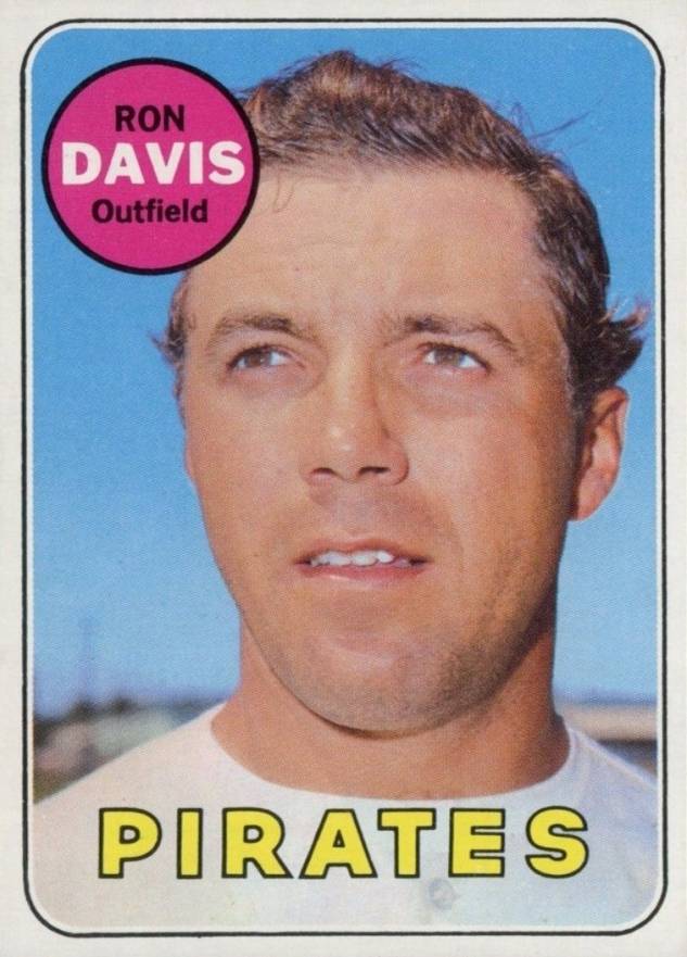 1969 Topps Ron Davis #553 Baseball Card