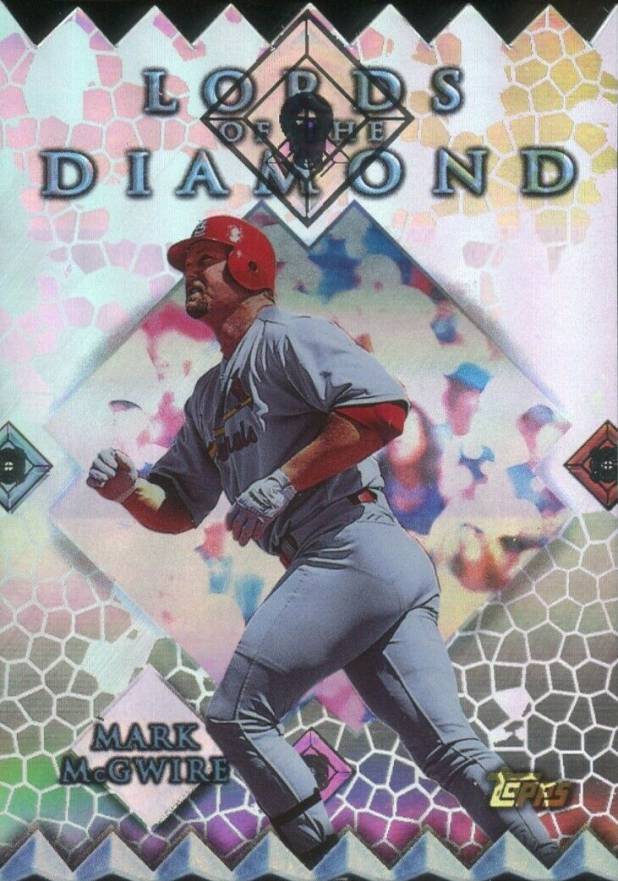 1999 Topps Chrome Lords of the Diamond Mark McGwire #LD5 Baseball Card