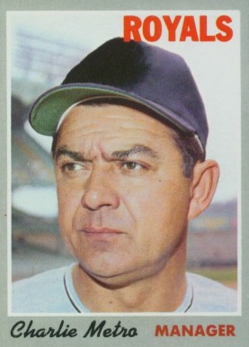 1970 Topps Charlie Metro #16 Baseball Card