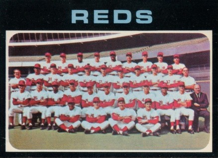 1971 O-Pee-Chee Cincinnati Reds Team #357 Baseball Card