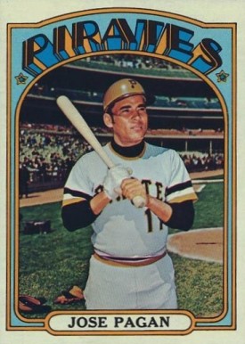 1972 Topps Jose Pagan #701 Baseball Card