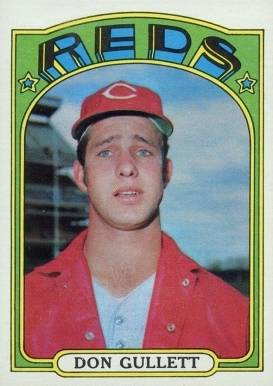 1972 Topps Don Gullett #157 Baseball Card