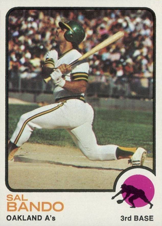 1973 Topps Sal Bando #155 Baseball Card