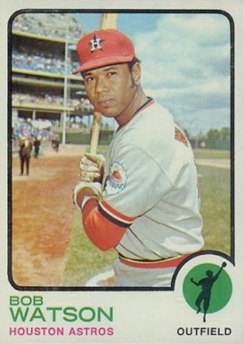 1973 Topps Bob Watson #110 Baseball Card