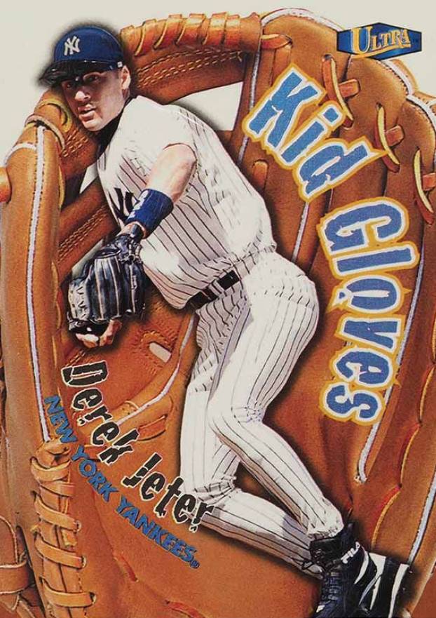 1998 Ultra Kid Gloves Derek Jeter #3 Baseball Card