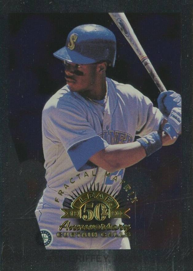 1998 Leaf Fractal Matrix  Ken Griffey Jr. #156 Baseball Card