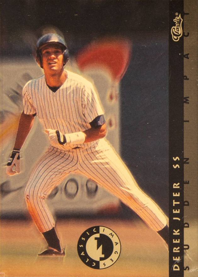 1993 Classic Images Sudden Impact Derek Jeter #SI3 Baseball Card