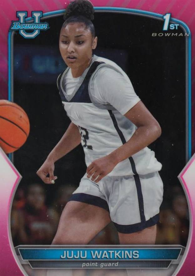 2022 Bowman Chrome University Juju Watkins #43 Basketball Card