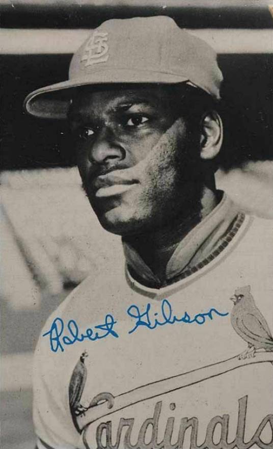 1974 Topps Deckle Edge Bob Gibson #3 Baseball Card