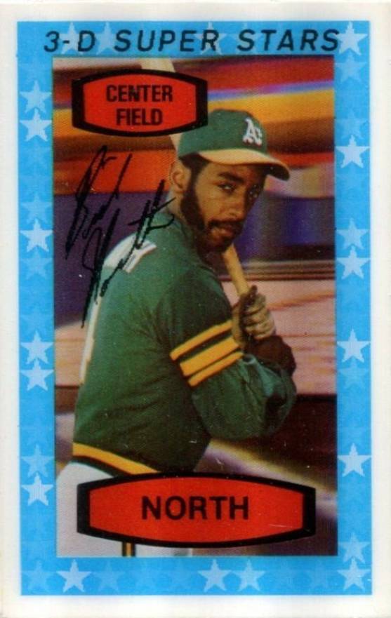 1975 Kellogg's Kelloggs Bill North #23 Baseball Card