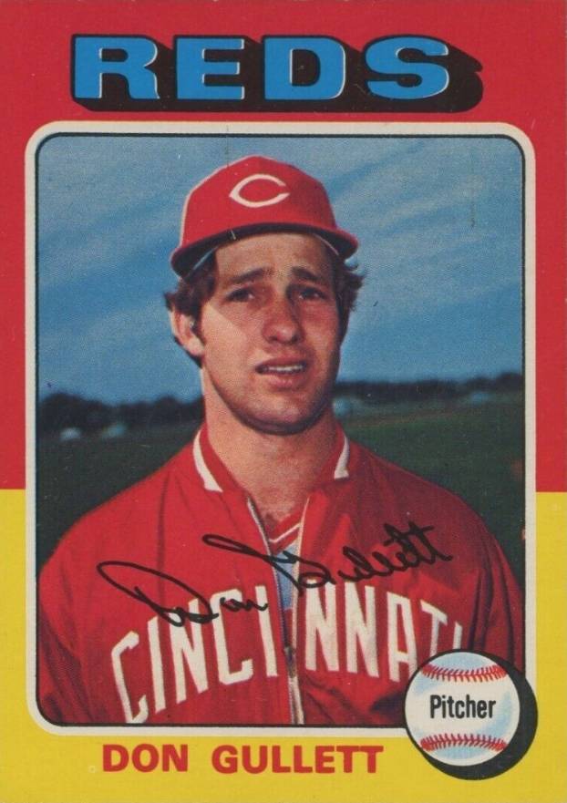 1975 O-Pee-Chee Don Gullett #65 Baseball Card