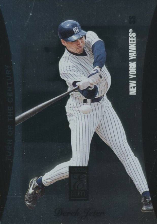 1997 Donruss Elite Turn of The Century Derek Jeter #7 Baseball Card