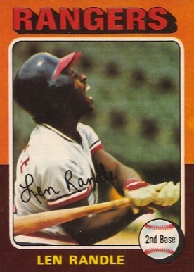 1975 Topps Len Randle #259 Baseball Card