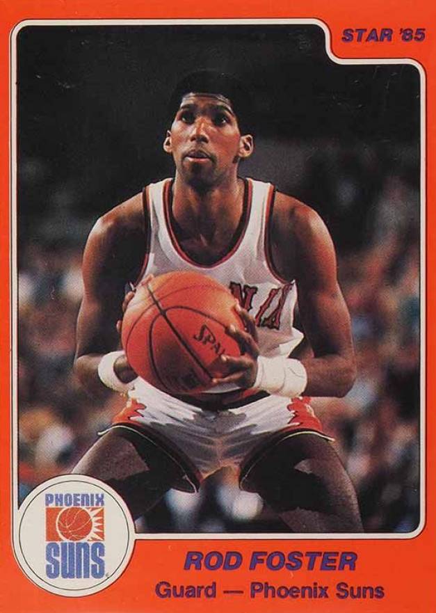 1984 Star Rod Foster #41 Basketball Card