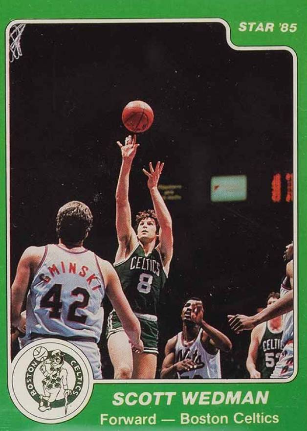 1984 Star Scott Wedman #11 Basketball Card