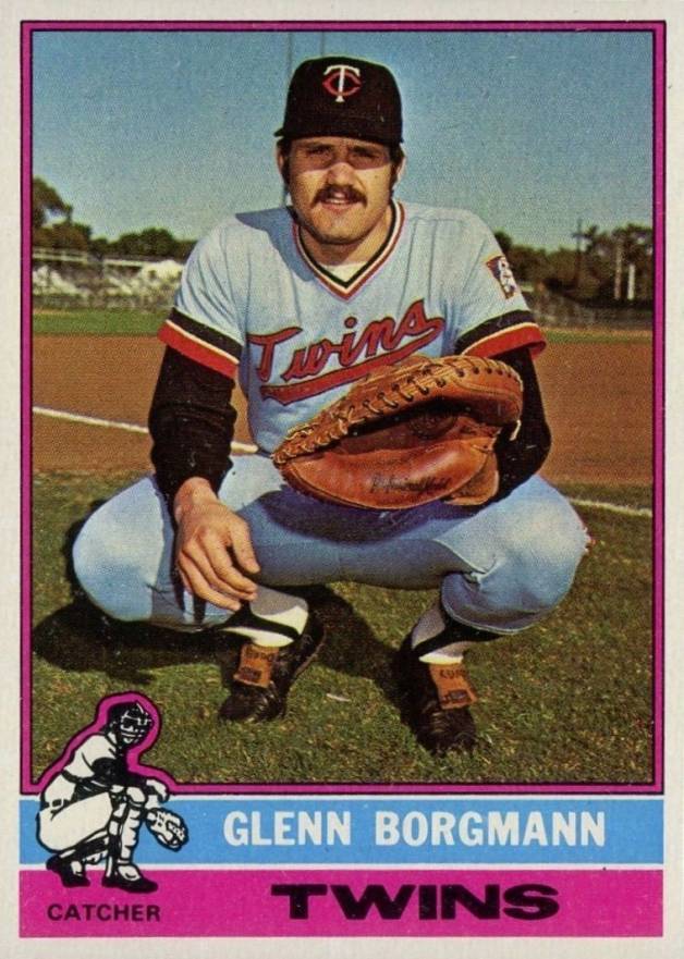 1976 Topps Glenn Borgmann #498 Baseball Card