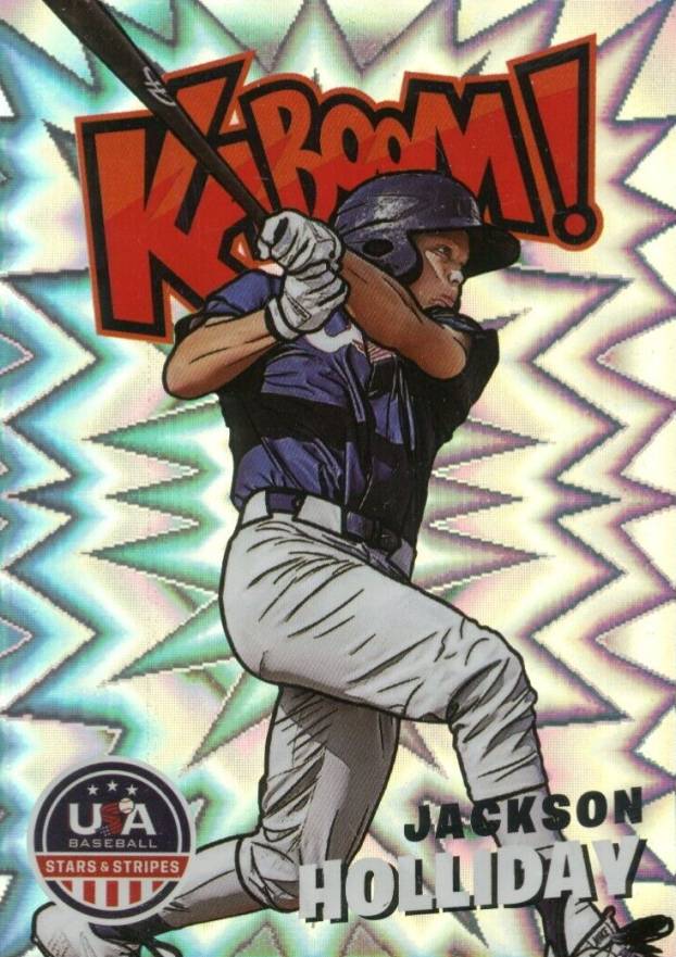 2023 Panini Stars & Stripes USA Kaboom! Jackson Holliday #K6 Baseball Card